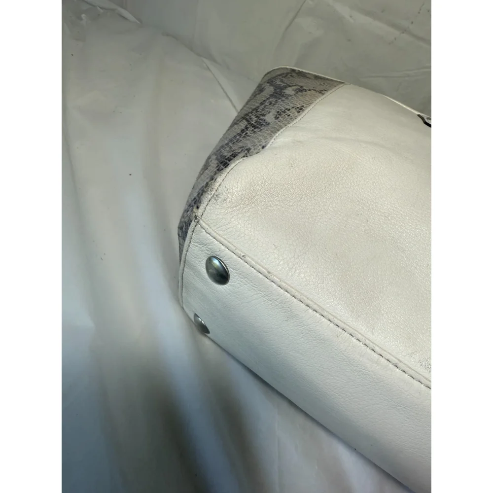COACH F30142 TAYLOR MIXED EXOTIC ALEXIS CARRYALL satchel